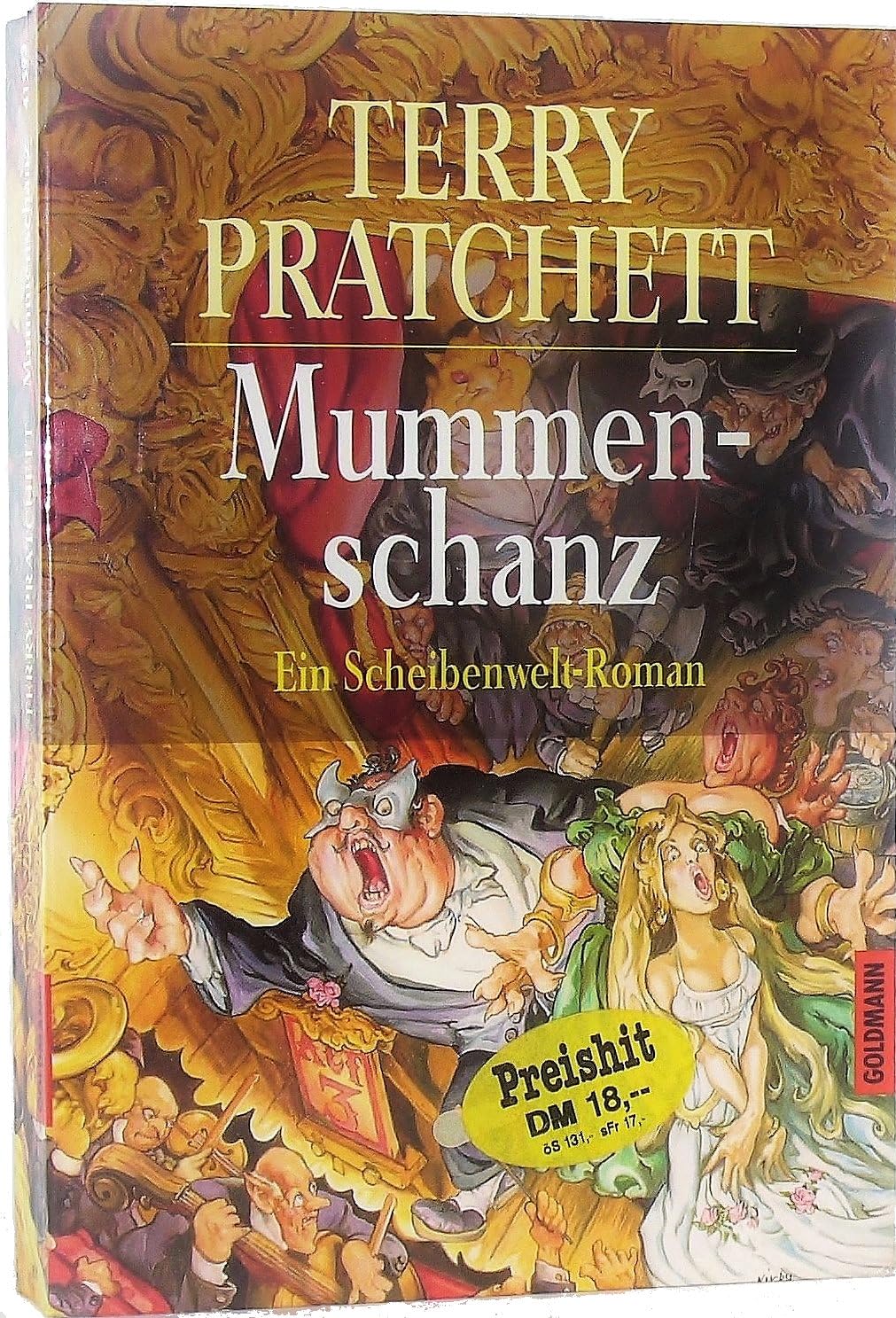 Mummenschanz: Ein Scheibenwelt-Roman (Goldmann Allgemeine Reihe) Contemporary literature