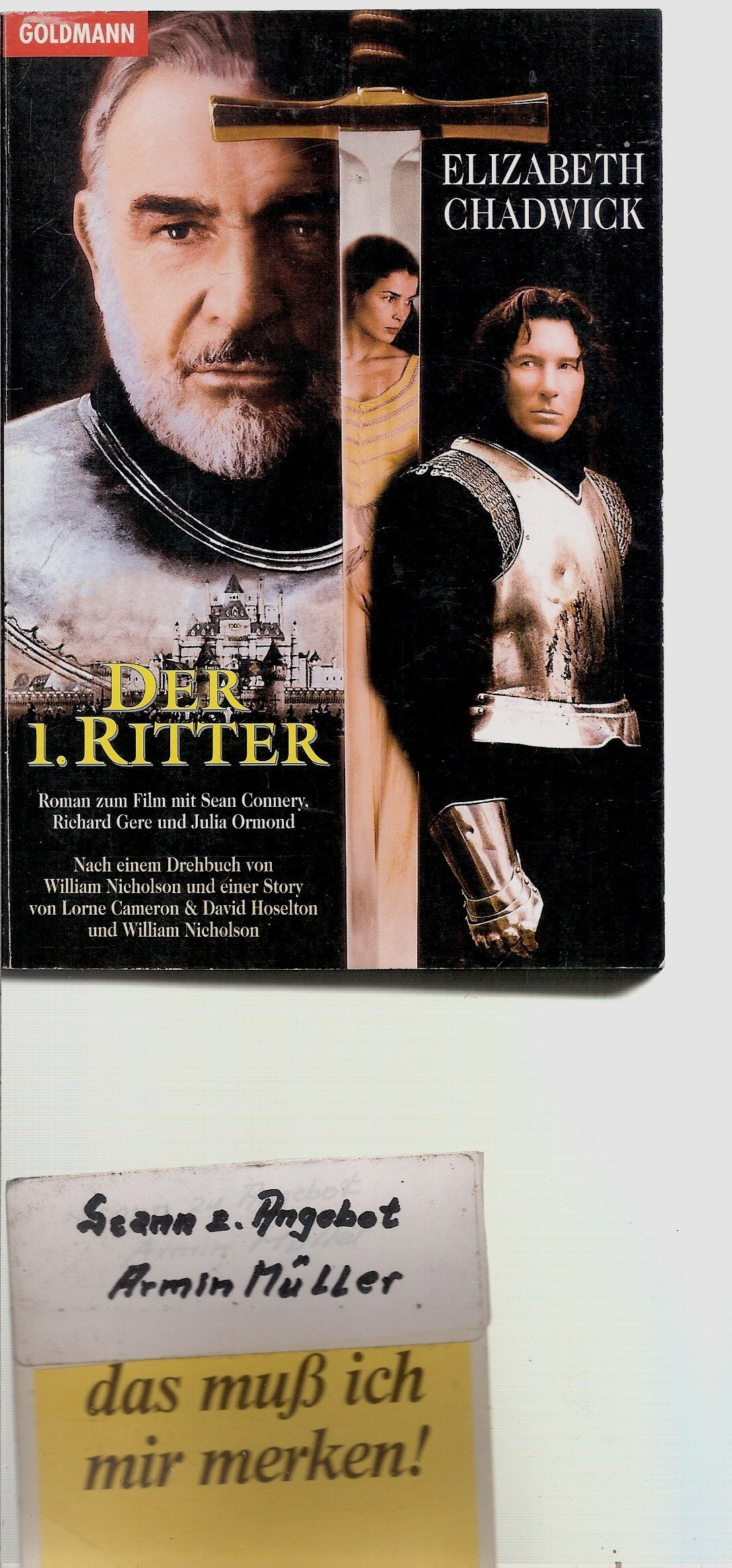 Der erste Ritter (Goldmann Allgemeine Reihe) Film, Art & Culture