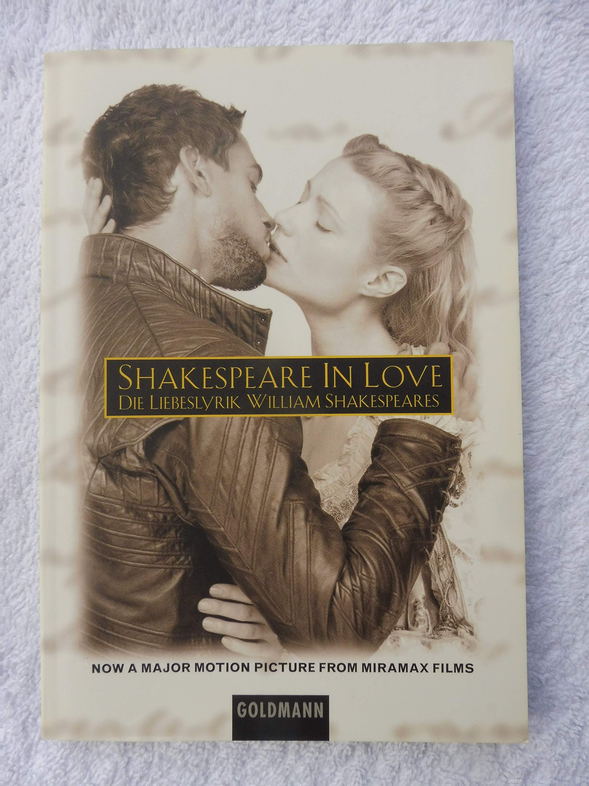 Shakespeare in Love, Die Liebeslyrik William Shakespeares Fiction