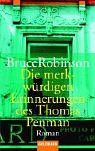Die merkwürdigen Erinnerungen des Thomas Penman Books