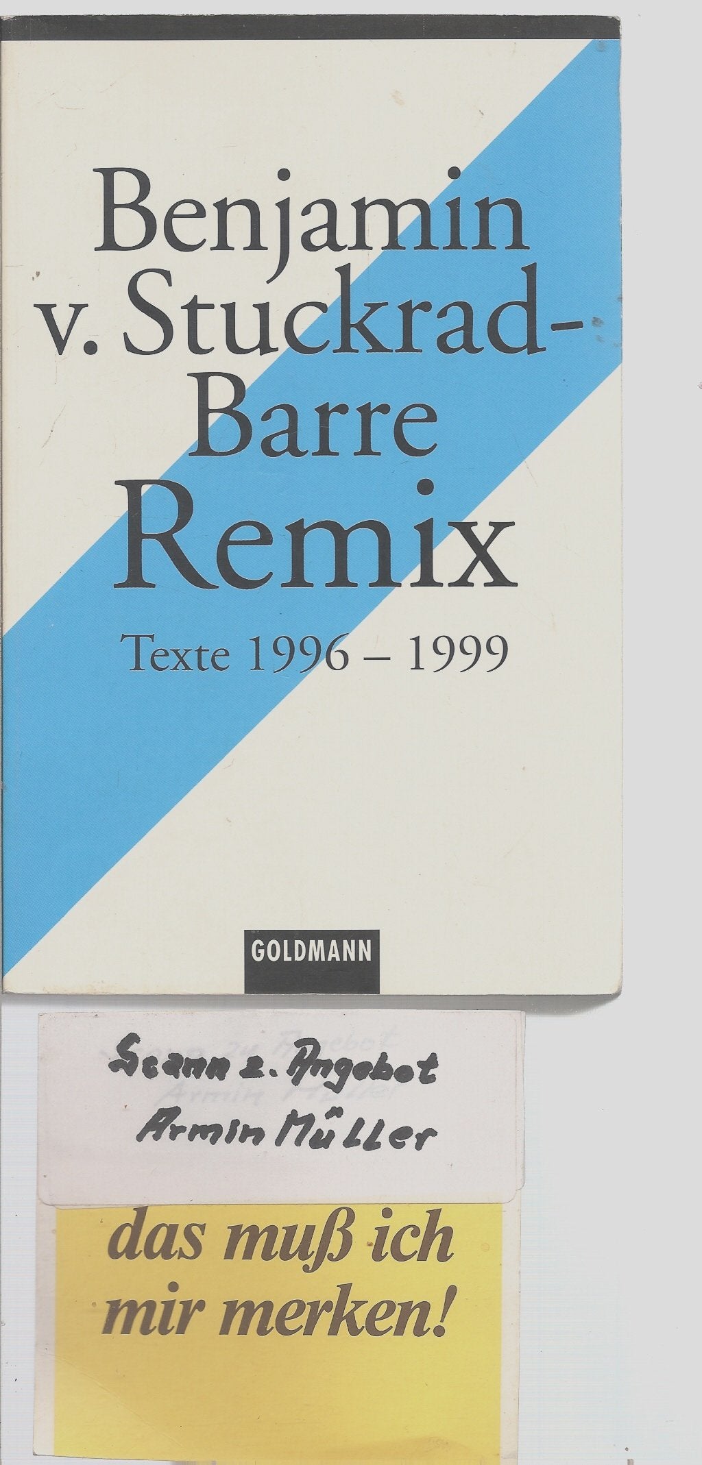 Product Image: Remix. Texte 1996 - 1999