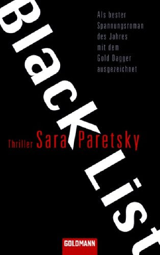 Blacklist: Thriller -: Ausgezeichnet mit dem Gold Dagger Award 2004 der British Crime Writers' Association. Thriller Crime & Thrillers