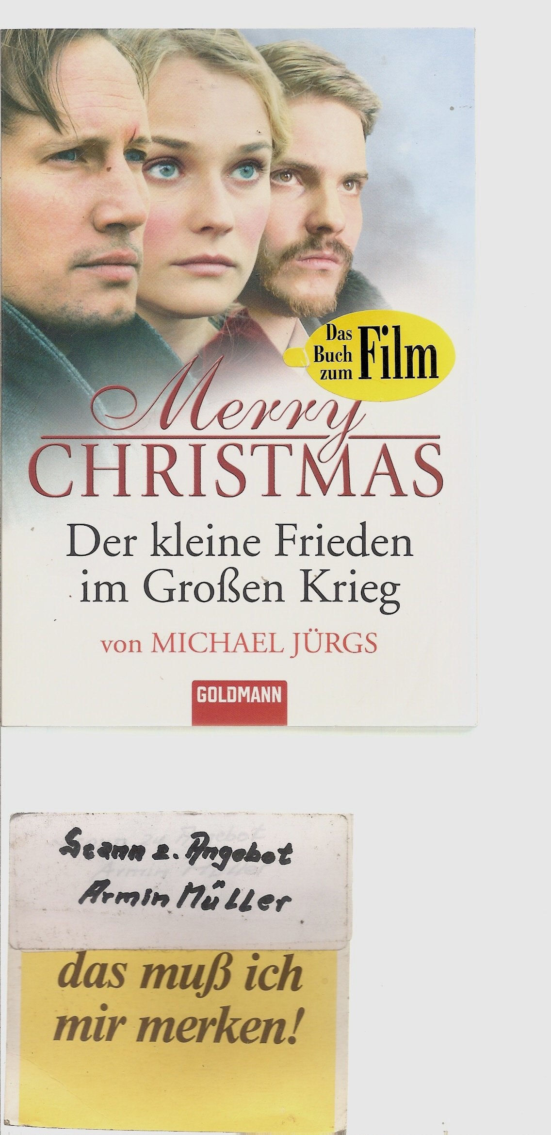 Merry Christmas: Der kleine Frieden im Großen Krieg (Buch zum Film) Contemporary literature