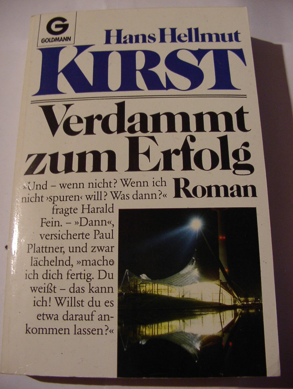 Verdammt zum Erfolg: Roman (Goldmann Allgemeine Reihe) Books
