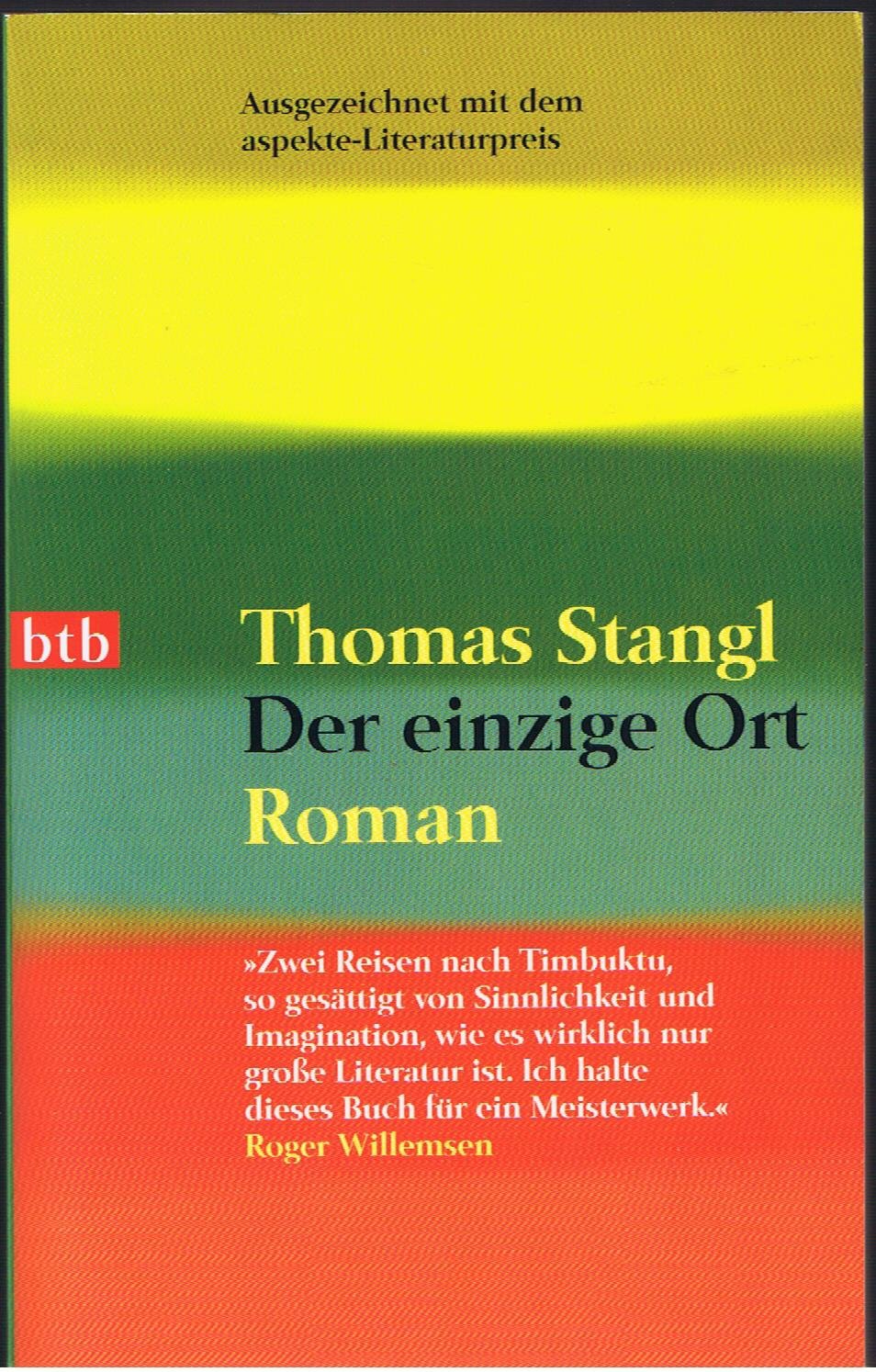 Product Image: Der einzige Ort: Roman (btb-TB)