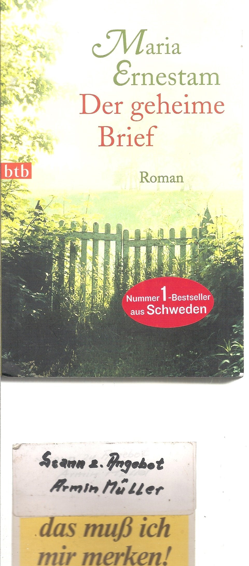 Der geheime Brief Contemporary literature Books
