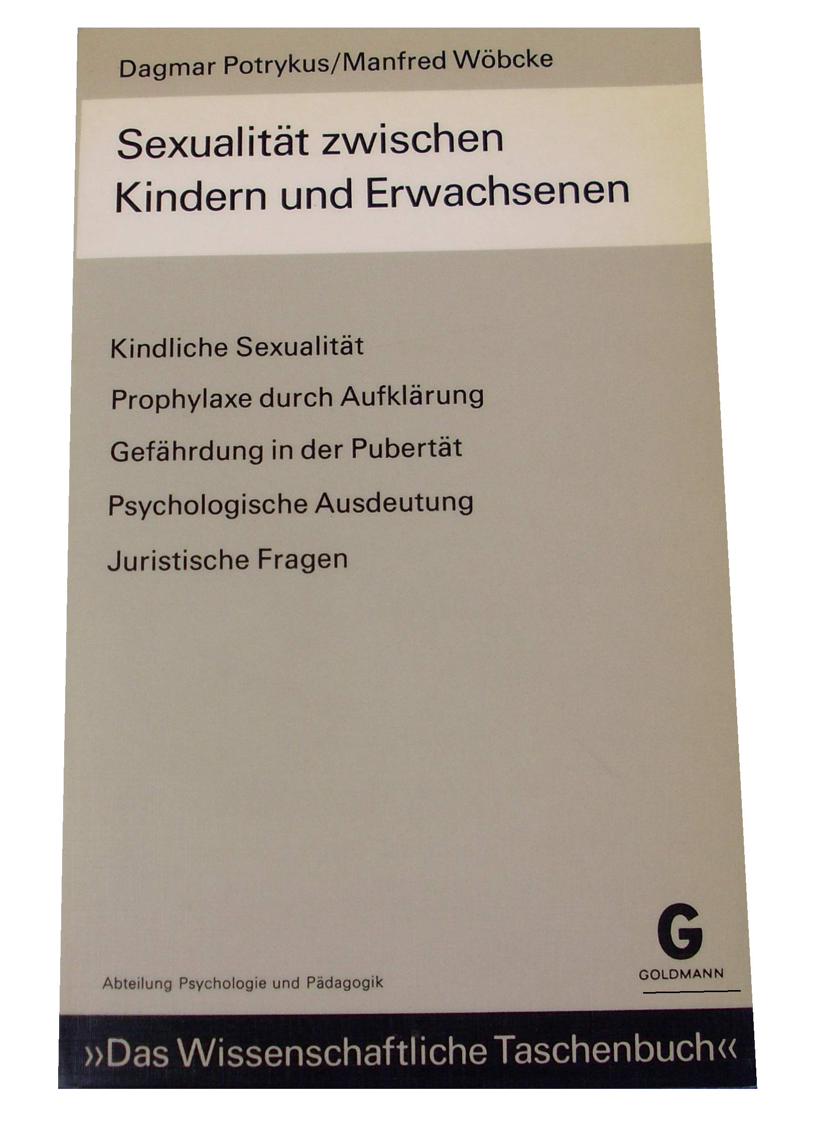 Sexualität zwischen Kindern und Erwachsenen Law