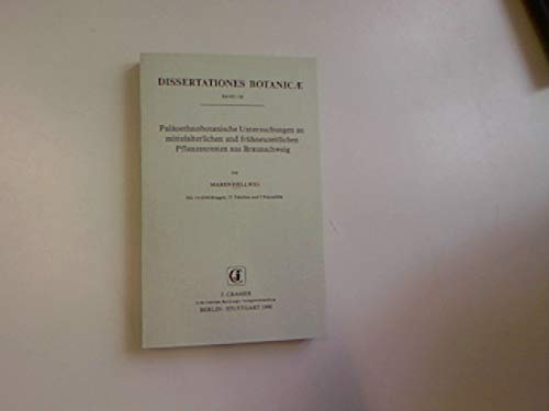 Paläoethnobotanische Untersuchungen an mittelalterlichen und frühneuzeitlichen Pflanzenresten aus Braunschweig Natural Sciences