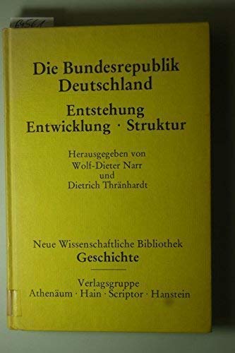 Die Bundesrepublik Deutschland (Kt). Entstehung, Entwicklung, Struktur Books
