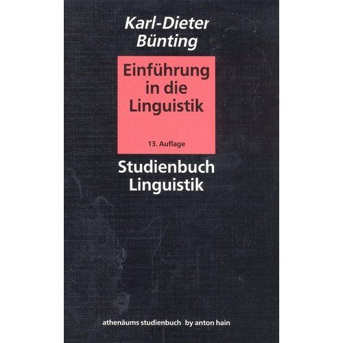 Einführung in die Linguistik Books