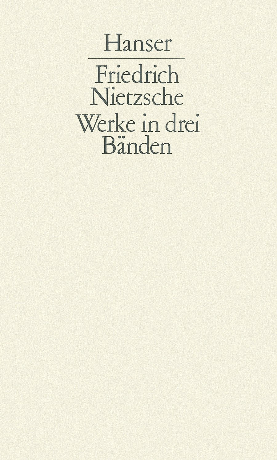 Werke in drei Bänden (mit Index), Bd.2: Band II Classics