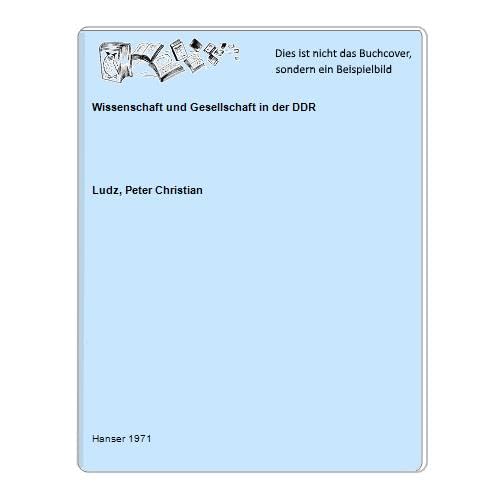 Wissenschaft und Gesellschaft in der DDR book
