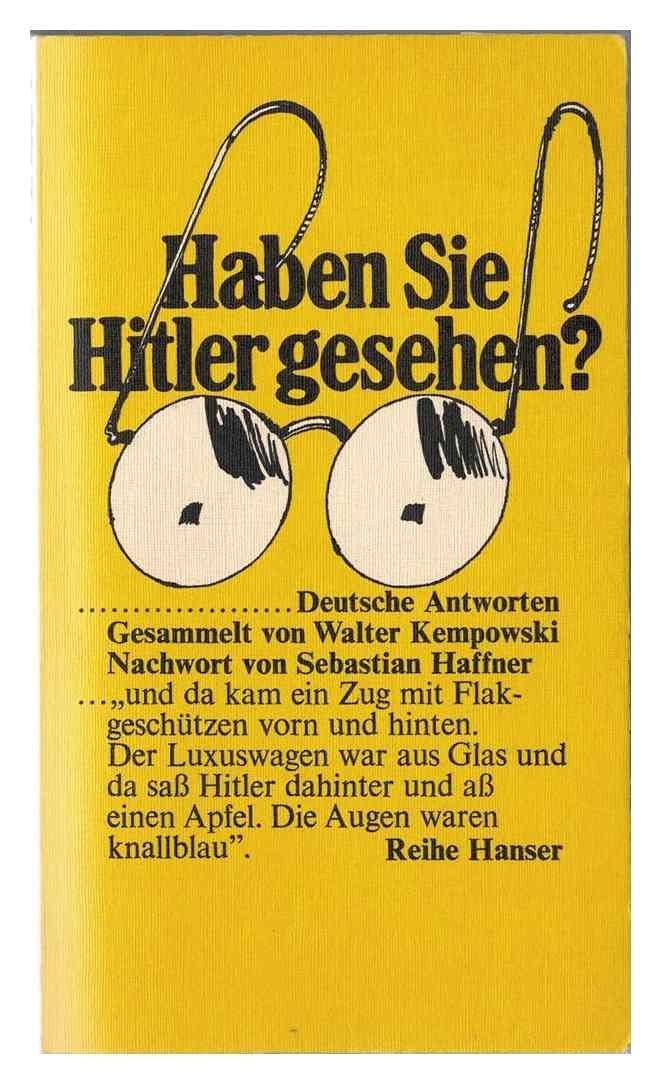 Product Image: Haben Sie Hitler gesehen ?