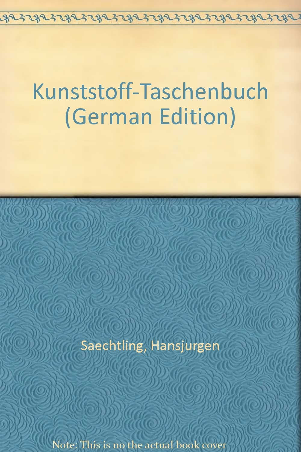 Kunststoff-Taschenbuch, Books