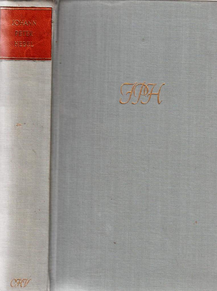 Johann Peter Hebel: Ausgewählt und mit einem Nachwort versehen von Paul Alverdes Hobbies & Crafts