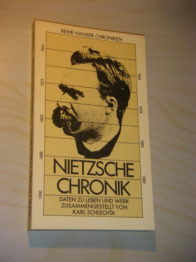 Nietzsche-Chronik: Daten zu Leben und Werk Science
