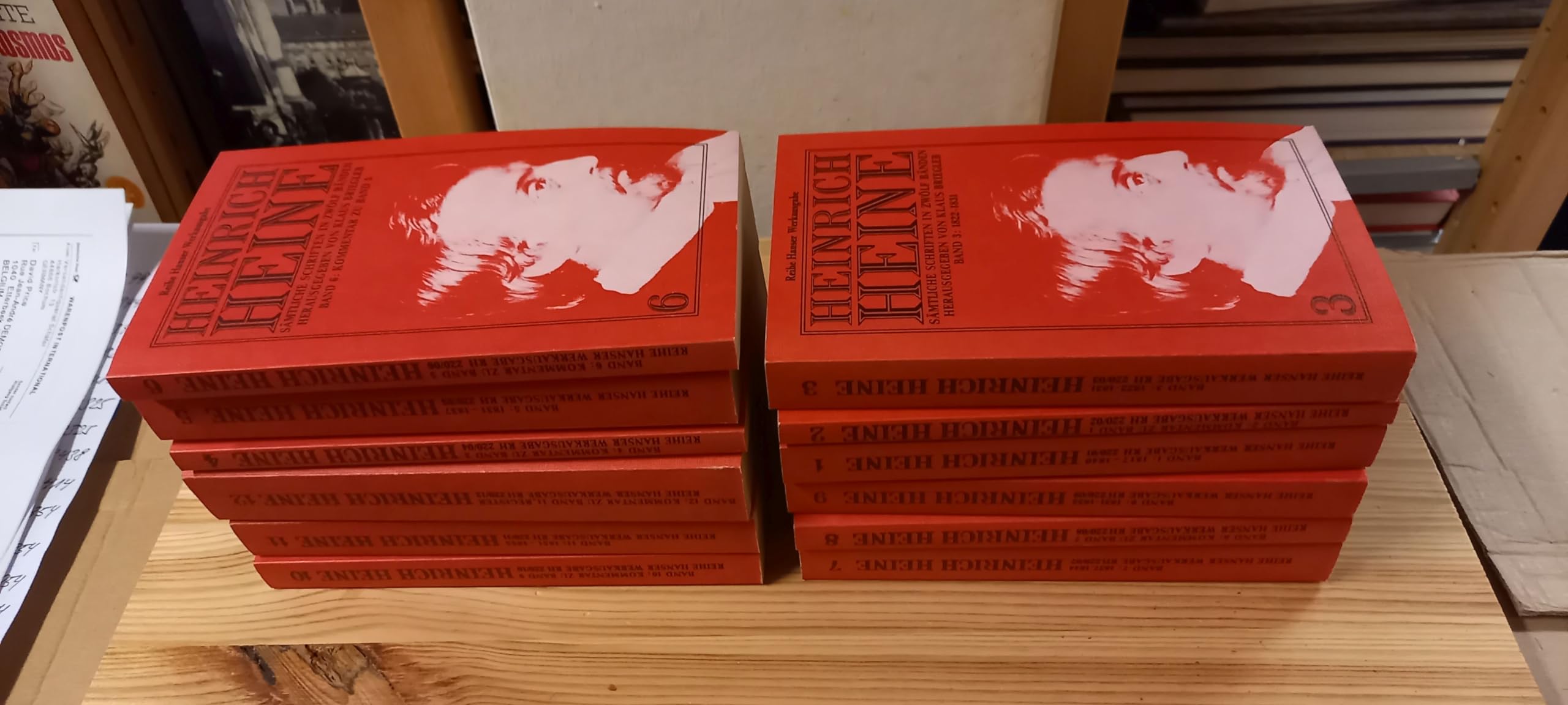 Sämtliche Schriften in Zwölf Bänden. Herausgegeben von Klaus Briegleb (Reihe Hanser Werkausgabe) Politics & History