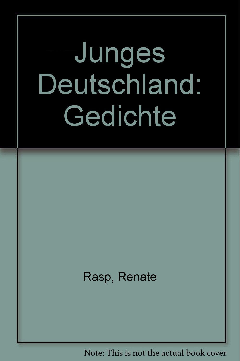 Product Image: Junges Deutschland: Gedichte