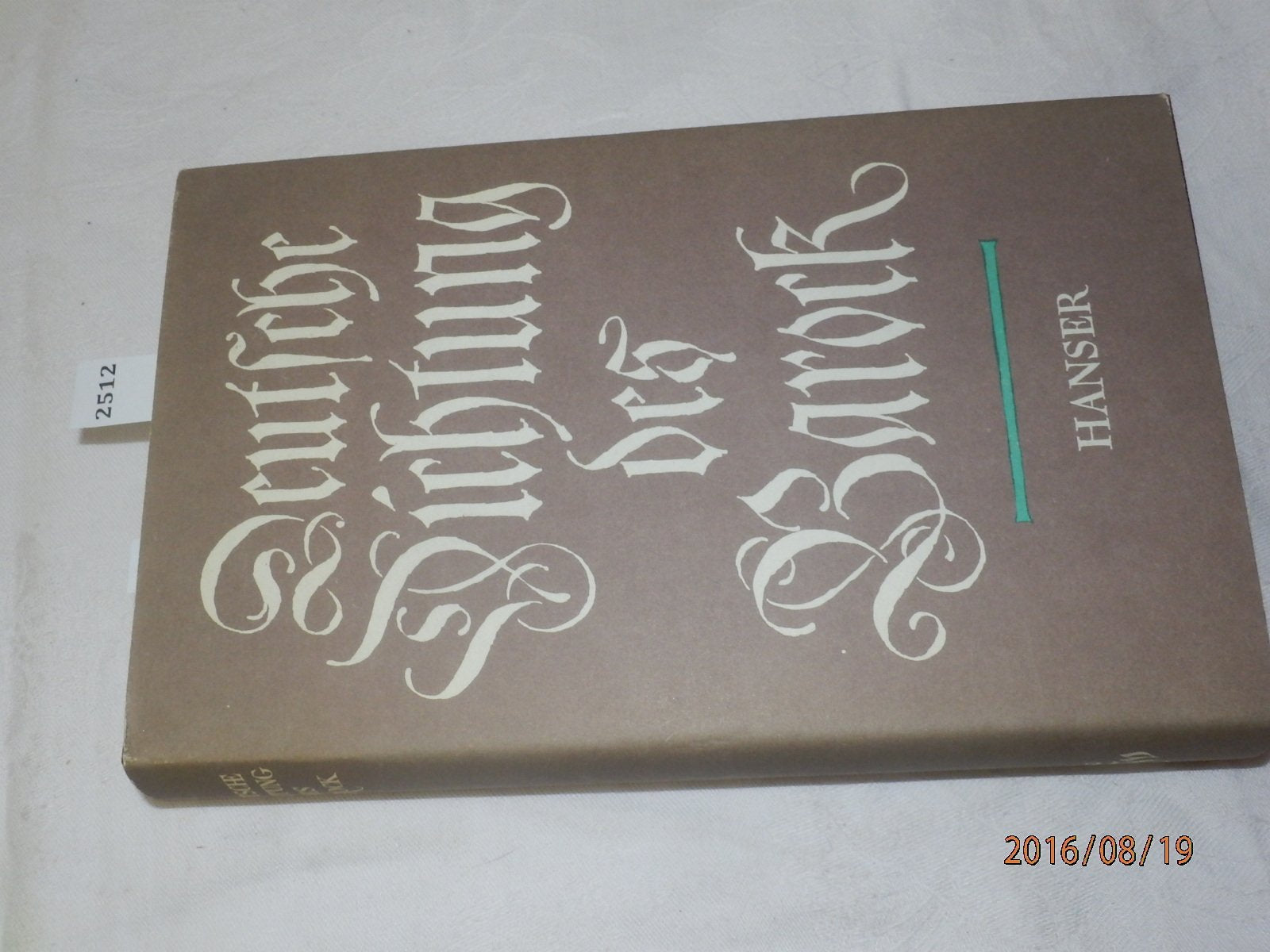 Deutsche Dichtung des Barocks Politics & History