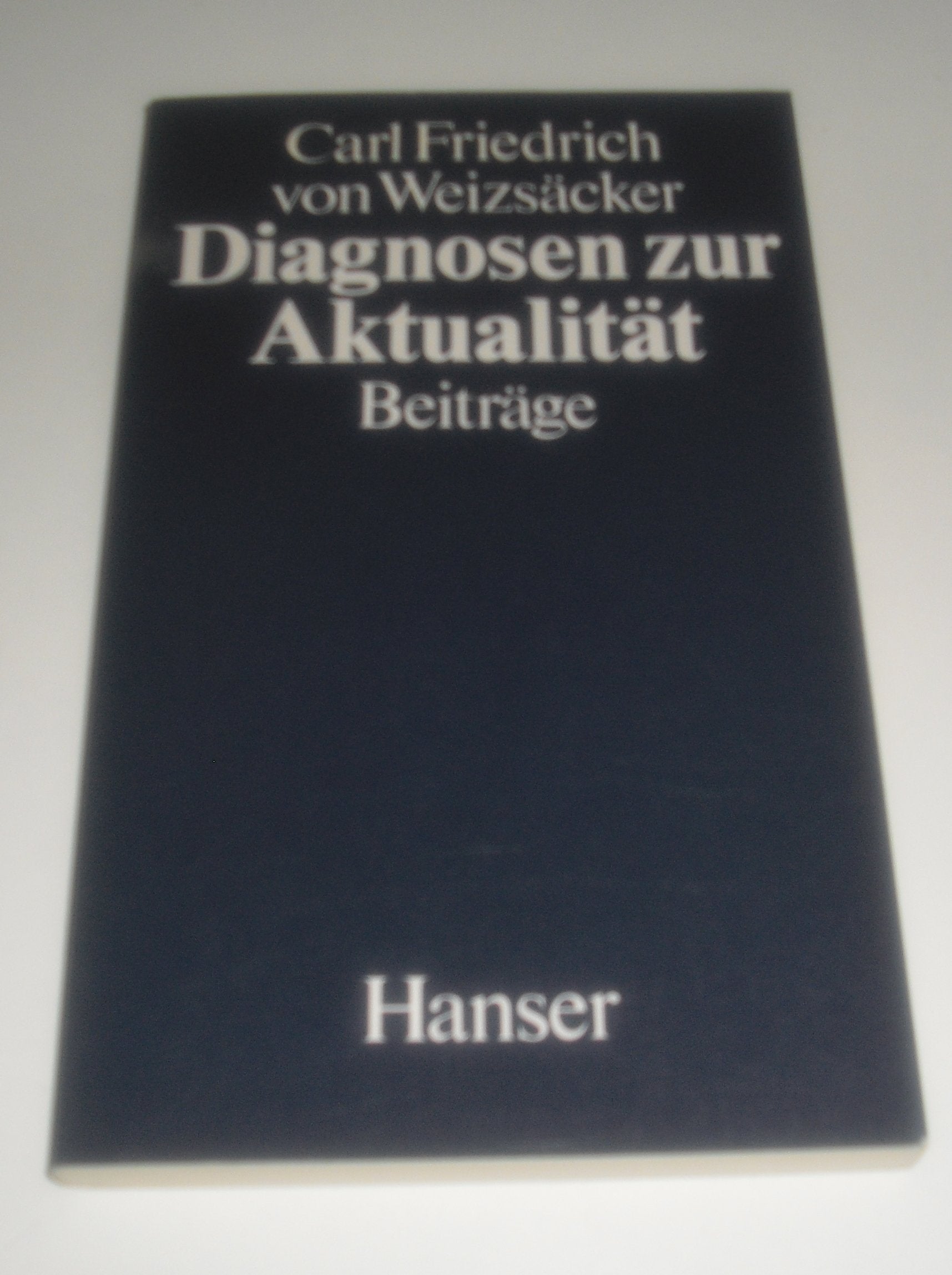 Diagnosen zur Aktualität: Beiträge Professional & Reference Books