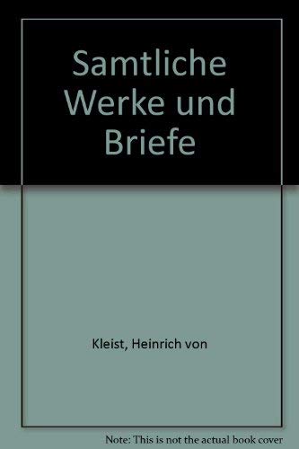 Sämtliche Werke und Briefe Essays & Short Stories