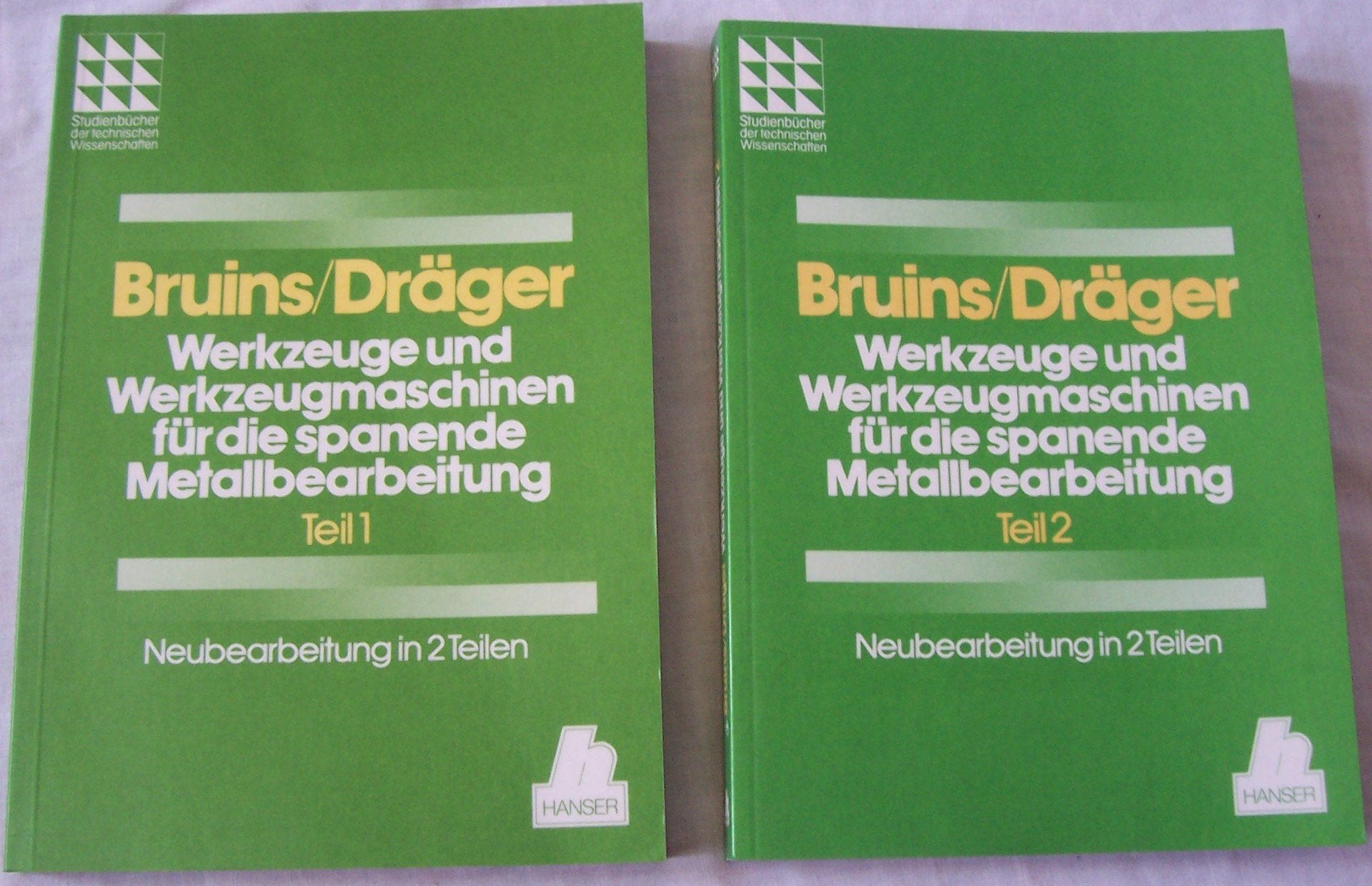 Werkzeuge und Werkzeugmaschinen für die spanende Metallbearbeitung, 2 Tle., Tl.1, Werkzeuge und Verfahren: Teil 1 Werkzeuge und Verfahren Business & Technology