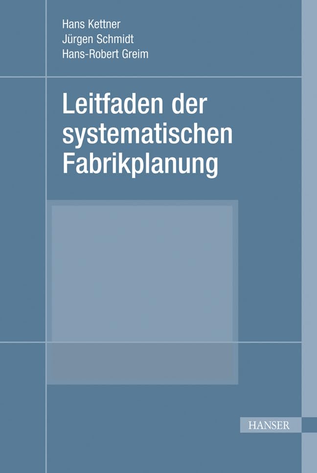 Leitfaden der systematischen Fabrikplanung: Mit zahlr. Checklisten Law