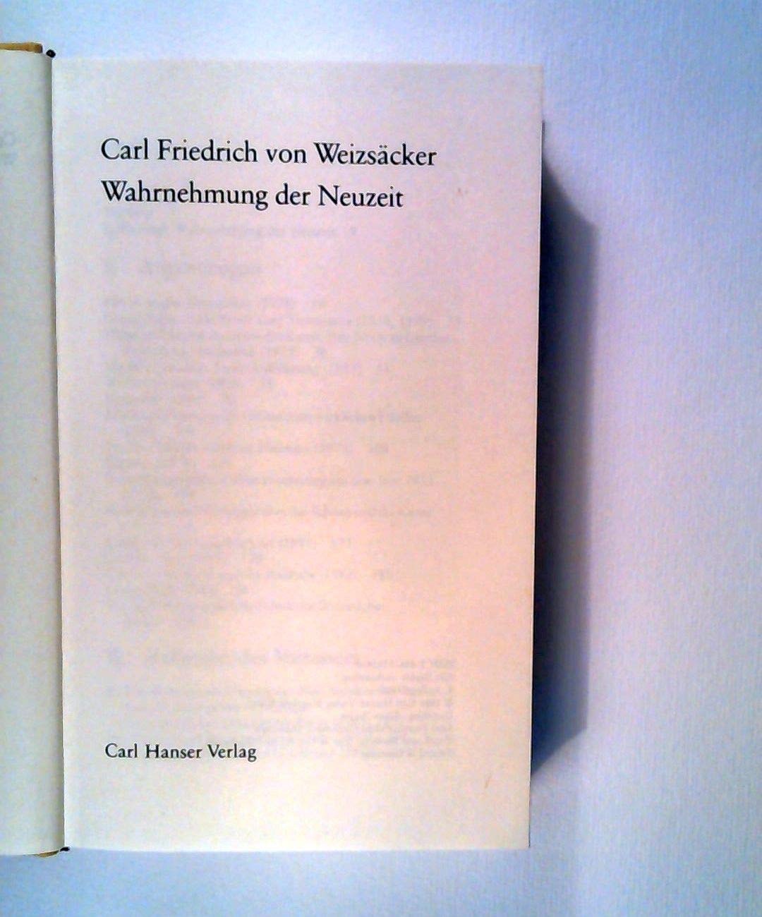 Wahrnehmung der Neuzeit Philosophy