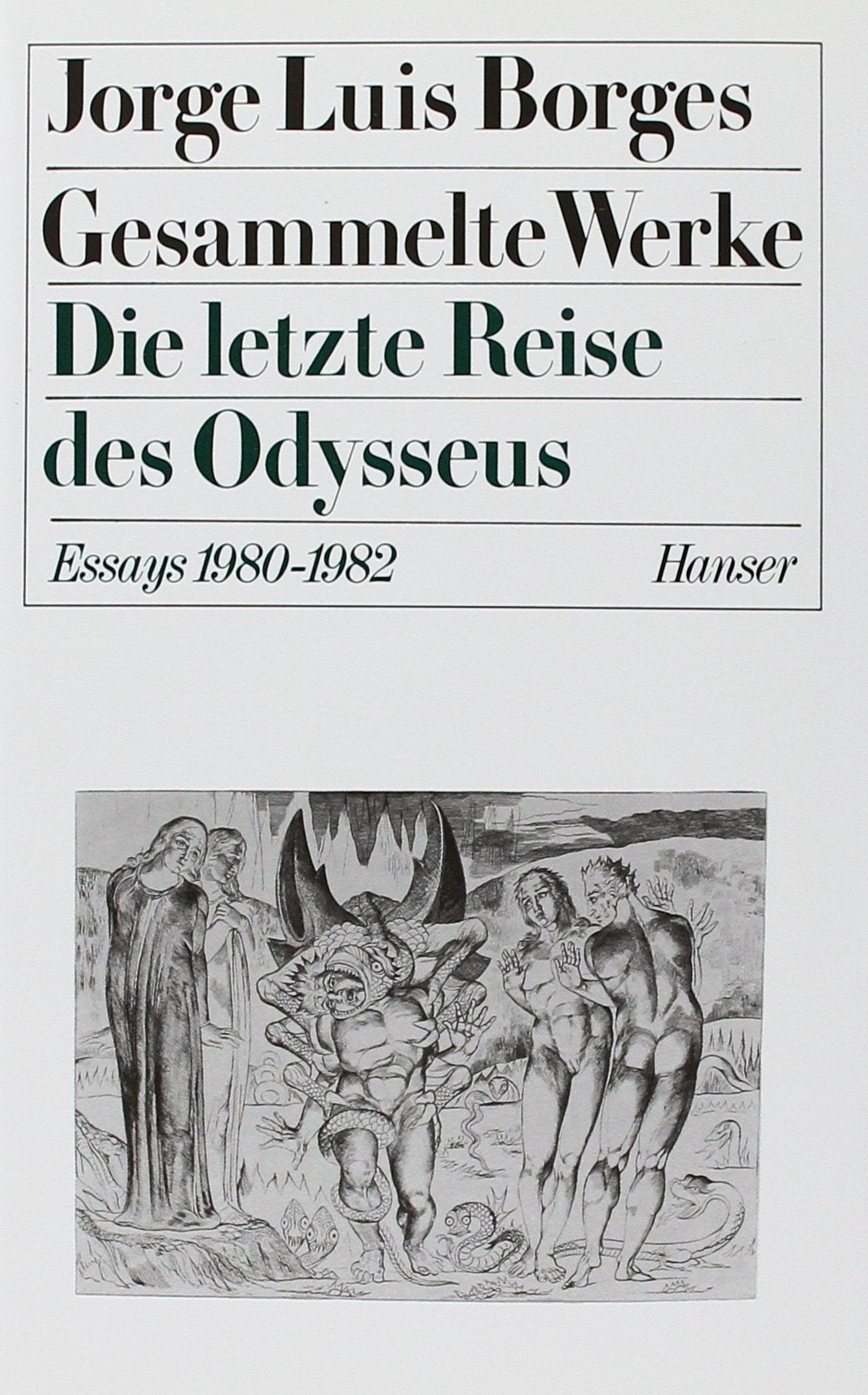 Die letzte Reise des Odysseus: Essays 1980-1982 Contemporary literature