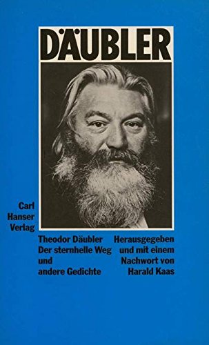 Der sternhelle Weg und andere Gedichte Poetry