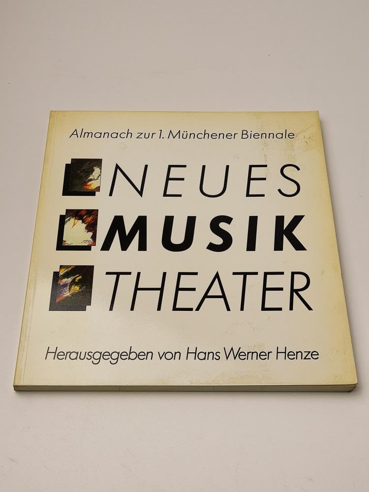 Neues Musiktheater: Almanach des Internationalen Festivals für Neues Musiktheater Sheet Music
