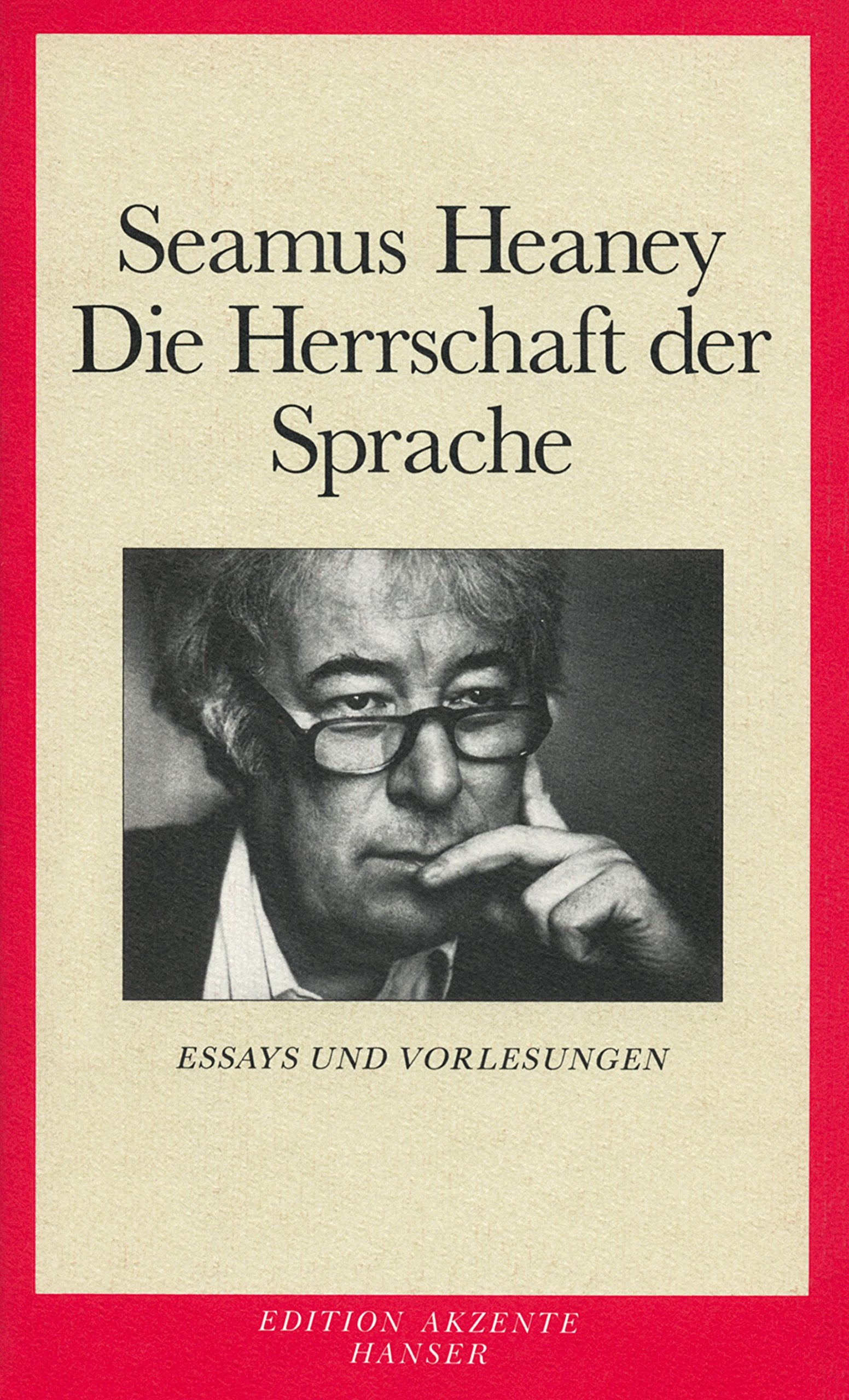 Die Herrschaft der Sprache: Essays und Vorlesungen Contemporary literature