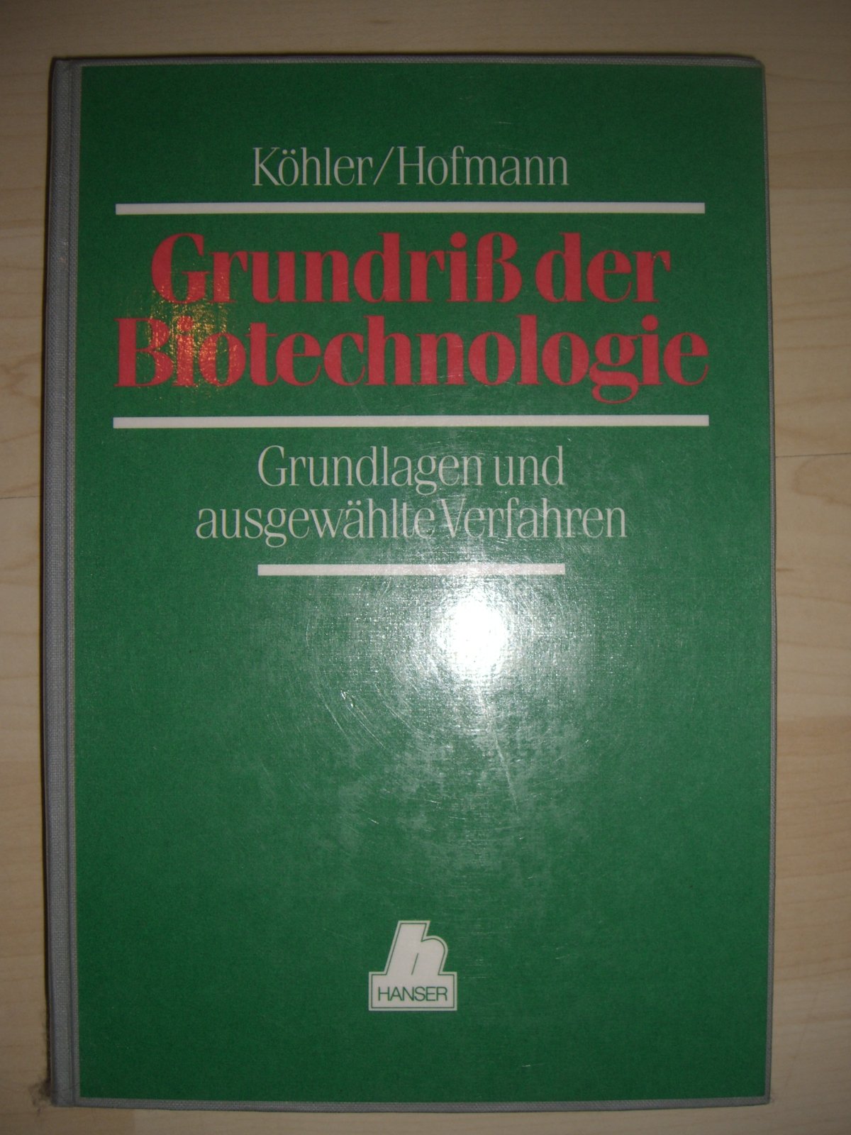 Grundriß der Biotechnologie: Grundlagen und ausgewählte Verfahren Business & Technology