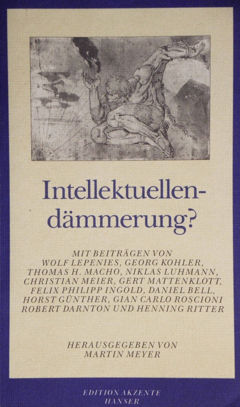Intellektuellendämmerung? Essays & Short Stories