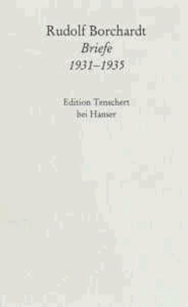 Gesammelte Briefe 1931-1935 Essays & Short Stories