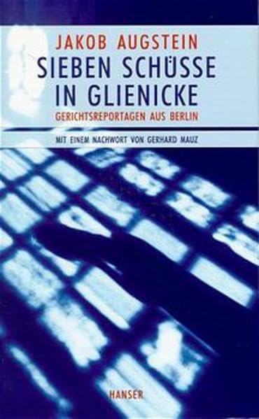 Sieben Schüsse in Glienicke: Gerichtsreportagen aus Berlin Law