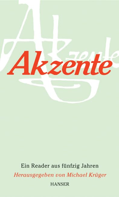 Akzente - Ein Reader aus fünfzig Jahren Contemporary literature Books