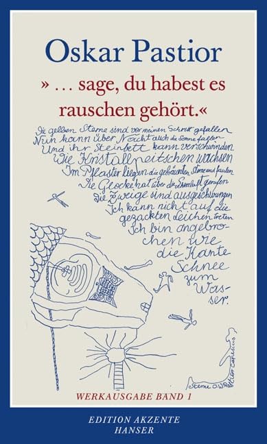 "...sage, du habest es rauschen gehört": Werkausgabe Band 1 Contemporary literature