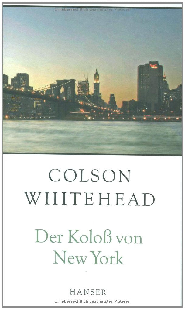Der Koloß von New York Contemporary literature Books