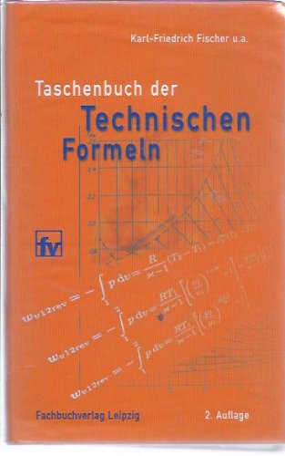 Product Image: Taschenbuch der technischen Formeln
