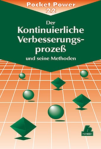 Der Kontinuierliche Verbesserungsprozeß und seine Methoden Business, Finance & Career