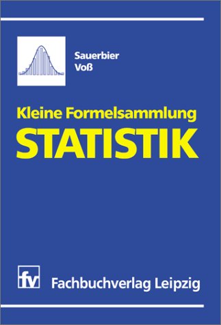 Product Image: Kleine Formelsammlung Statistik