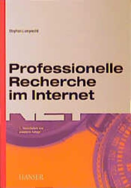 Product Image: Professionelle Recherche im Internet