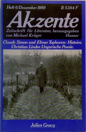 Akzente 6 / 1989: Julien Gracq Essays & Short Stories