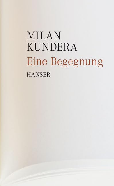 Eine Begegnung Drama