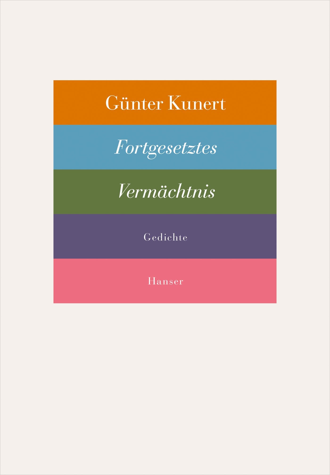 Fortgesetztes Vermächtnis: Gedichte Poetry