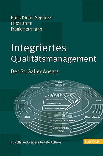 Integriertes Qualitätsmanagement: Der St. Galler Ansatz Law