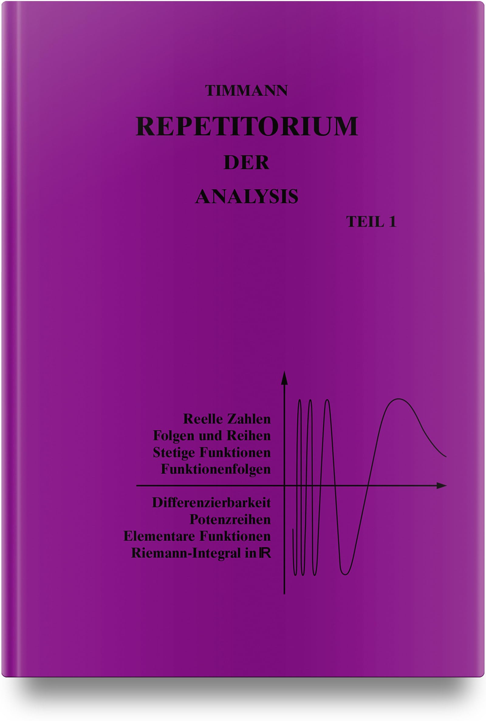 Product Image: Repetitorium der Analysis, Teil 1