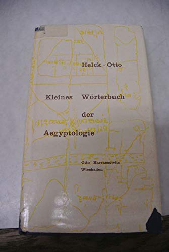 Kleines Wörterbuch der Aegyptologie Art & Literature