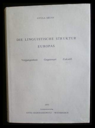 Die linguistische Struktur Europas Books